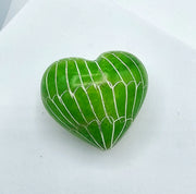 Soapstone Heart Designs Light Green