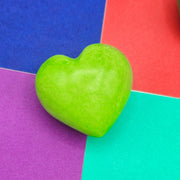 Soapstone Heart Light Green
