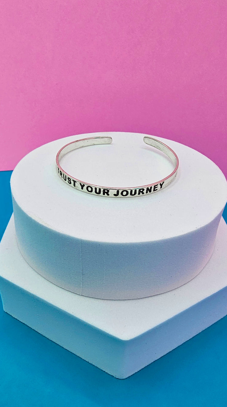 Trust Your Journey Cuff