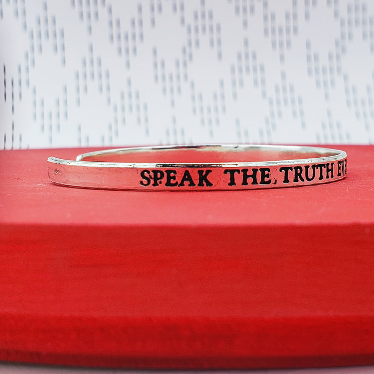 Speak The Truth Cuff