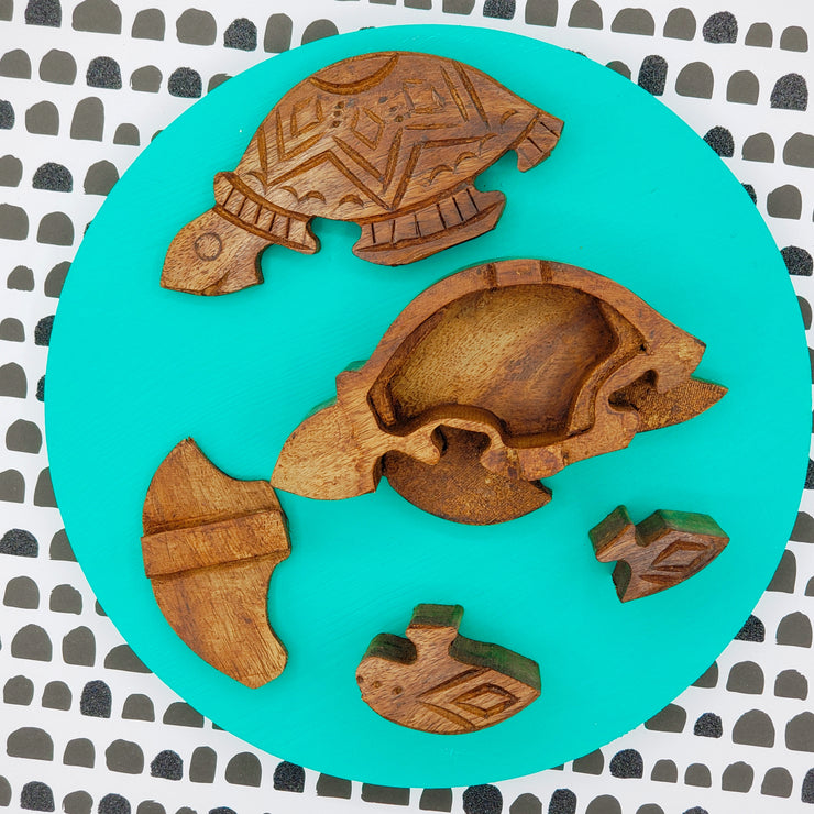 Turtle Puzzle Box